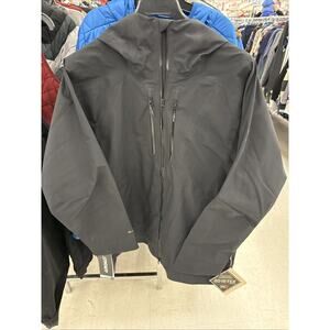 Spyder Sanction GTX Gore Tex Hard Shell Ski Snowboard Jacket Black MSRP $650